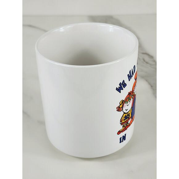 Smith Western Coffee Mug Teacup 10oz White 3 1/2" Ceramic 1984 Korea Vintage - Picture 9 of 15